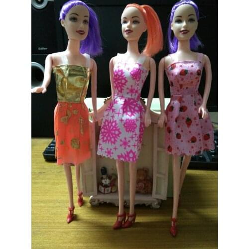 2016 NEW fashion 30CM Popular princess cloth change princess girl dolls plastic vinly doll girls' gift toys discount toy