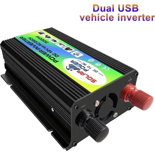 3000W DC 12V to AC 220V Dual USB Converter Charger Adapter Car Power Inverter pure sine wave power inverter transformer dropship
