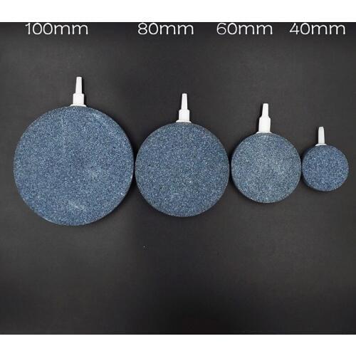 40/60/80/100mm Bubble Stone Aerator for Aquarium Fish Pump Hydroponic Oxygen Plate Mini Air Pump Air stone 1Pcs