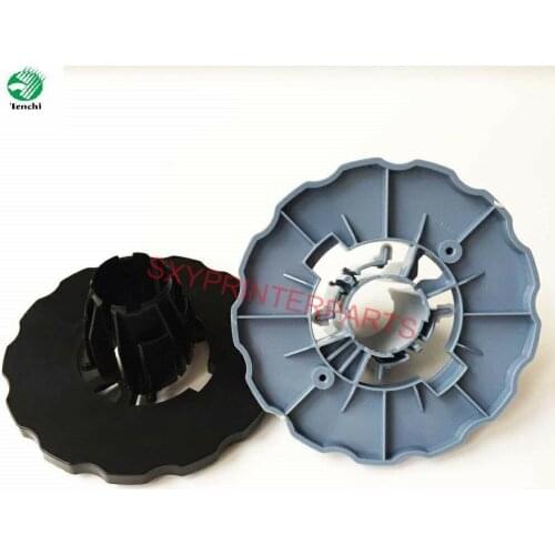 5pcs Plotter Q5669-40730 END cap Spindle hub (Blue+black) for HP DesignJet T610 T770 T790 T1100 T1120 T1200 Z2100 Z3100 Z5200