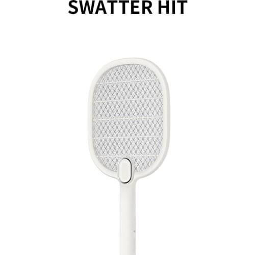 4100V Electric Mosquito Killer With UV Lamp USB 1200mAh Rechargeable Bug Zapper Summer Fly Swatter Trap Home Bug Insect Racket