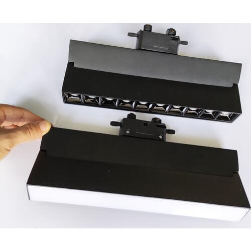 Aluminum LED Track Spotlight Downlight 20W LED Rail Lamps Flood Light Ceiling Lamp 20W for Home Clothing Shop Store Lighting