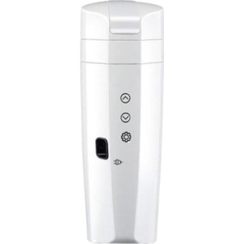 400ML Car Heating Cup Real-time Temperature 12V Heated Water Bottle Kettle Mug