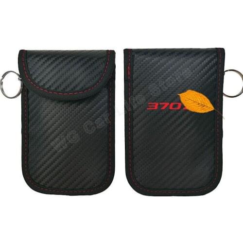 Car Signal Blocking Pouch Case For Nissan 370Z Car Anti-Radiation Shield Wallet Cases Auto Accessories