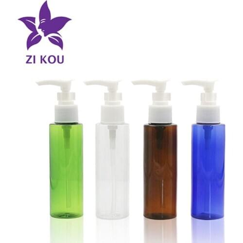 High-end hot-selling low-cost travel 5pcs 100ml PET with cosmetics hand lotion pump Free Shipping