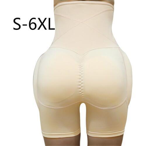 6XLWaist Trainer Women Shaper Modeling Strap Women Butt Lifter Postpartum Lady Slimming Buttocks Enhancer Control Body Fake Butt
