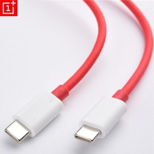 Original Oneplus 8T 65W Warp Quick Charger Cable 6.5A PD USB C to USB C Fast Charging Cord For 1+ 8T 8 7 7T Pro Nord 6 6T 5 5T 3