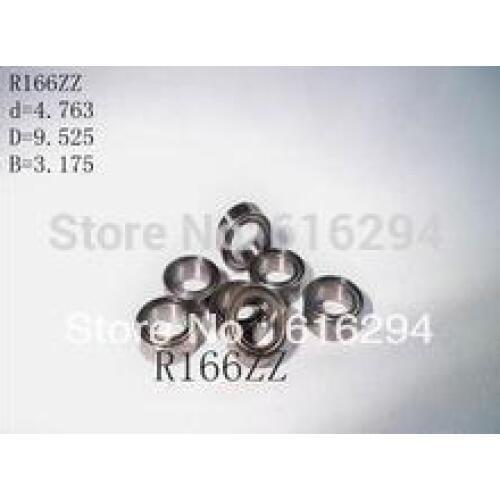 R166ZZ Bearing ABEC-3 20PCS R166ZZ deep groove ball bearings Free shipping