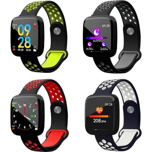 F15 Color Screen Smart Bracelet Heart Rate, Blood Pressure, Oxygen, Sleep Monitoring Multi-exercise Mode Waterproof IP67