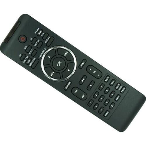 Replaced Remote Control For Philips DCM377 DCM377/05 DCM377/12 Ipod Docking Audio Micro Music System