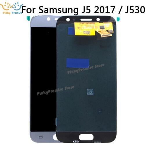 AMOLED For SAMSUNG GALAXY J5 2017 LCD J530 J530F J530FN SM-J530F Display Touch Screen Replacement For 5.2" SAMSUNG J530 LCD