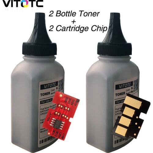 2 x B1160 Refill Toner Powder and Reset Chip Compatible For Dell B1160 B1160w B1163 B1165nfw Black Laserjet Printer