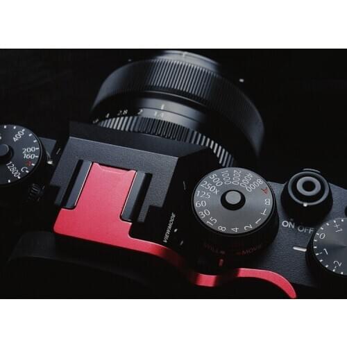 Aluminum Thumb Rest Finger Thumb Grip Hot Shoe Cover For Fuji XT4 Fujifilm X-T4 Thumb Up Grip