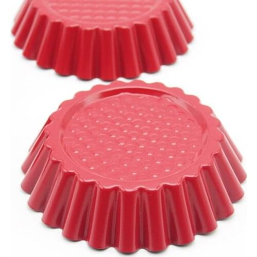 Non-Stick Carbon Egg Tart Pans Cake Muffin Cupcake Baking Bakeware Mould