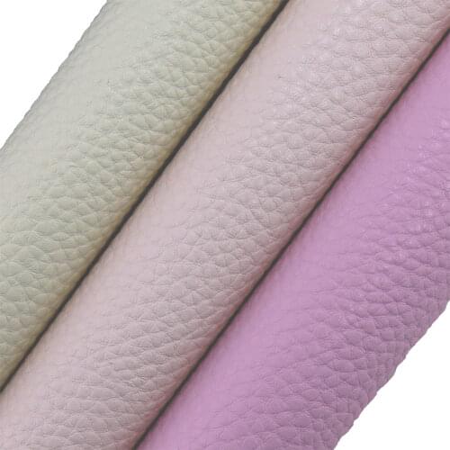 30X134cm Roll PU Artificial Lychee Synthetic Faux Leather Fabric For Bages DIY Honghuxing CN241