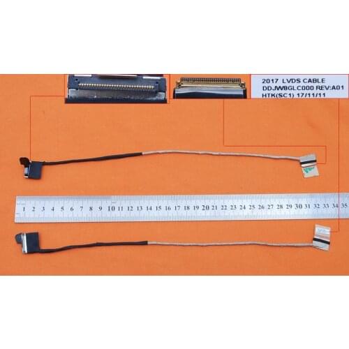 New Laptop Cable For DELL 5480 V5480 5439 30pin PN: 0WXGVT DDJW8GLC000 Screen LVDS Connector