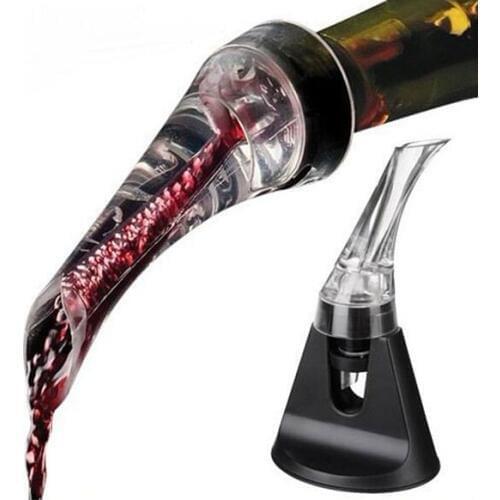 Eagle spout Quick Aerating red wine Pourer Decanter Red Wine Bottle Mini Travel Aerator Christmas gifts bar tools with giftbox