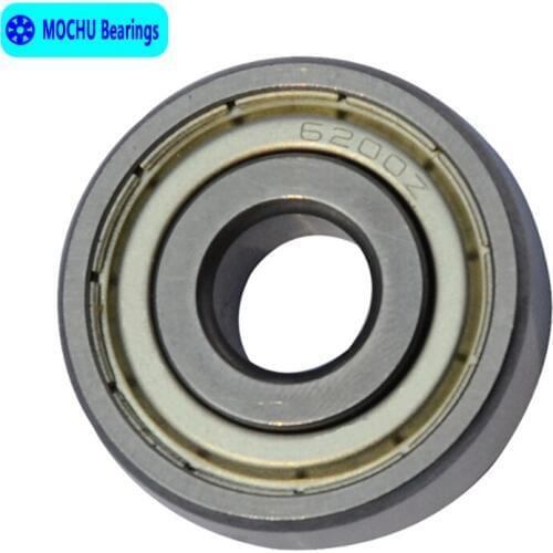 10pcs bearing 6200 6200Z 6200ZZ 6200-2Z 10x30x9 MOCHU Shielded Deep groove ball bearings Single row High Quality bearings