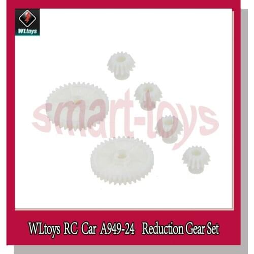 2Set A949 Reduction Gear A949-24 for Wltoys A949 A959 A969 A979 1/18 RC Car Spare Parts