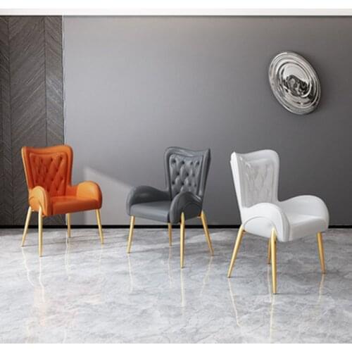 Light Luxury Dining Chair Nordic Modern 좌식의자 Minimalist Leisure Single Simplicity Chair كرسي Originality табурет трансформер