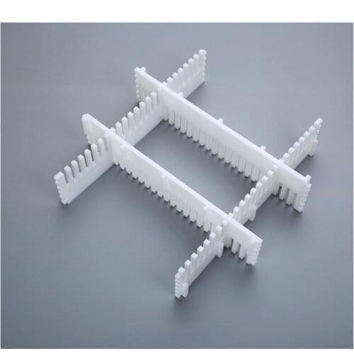 U90E 4 Pcs Box Silicone Mold Fixed Frame Rectangle Incense Box Resin Mould Fixing Pad