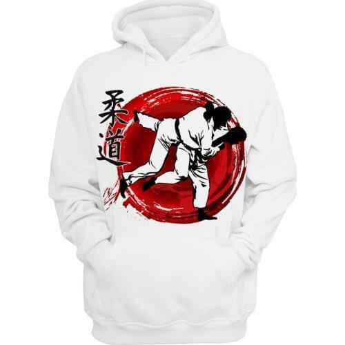 Judo New 2018 Hoodies women Long Sleeve Hoodie print Sweatshirt womens Casual Clothing Hoody V4432