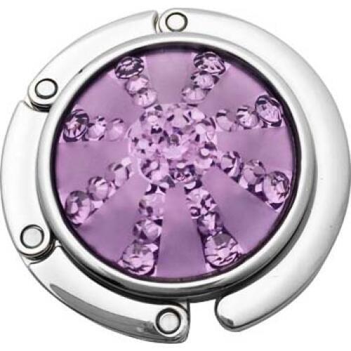 30PCS / LOT Portable Metal Foldable Bag Purse Hook Handbag Hanger Purse Hook Handbag Holder Shell Bag Folding Table Hook