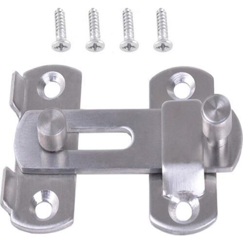 70*50 MM Hasp Latch Metal Hasp Latch Lock Sliding Door Lock for Window Cabinet Fitting Sliding Door Buckle