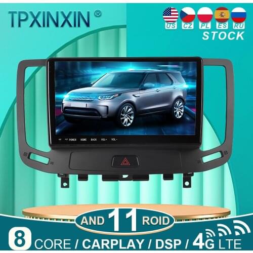 For Infiniti G Series G37 G35 G25 G37S Android 11 Car Stereo Radio with Screen Tesla Radio Player Car GPS Navigation Head Unit