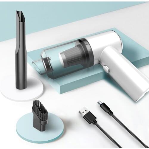 Wireless Car Vacuum Cleaner Mini Home Handheld Vacuum Cleaner 4500PA Powerful Suction Dust Removal for Home Car Office Cleaning