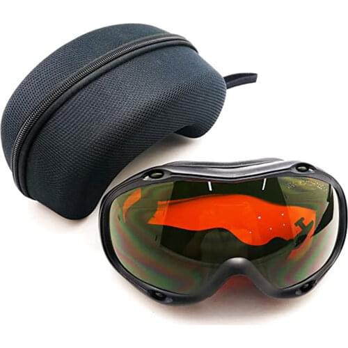 CE 190-540nm / 800-1700nm Laser Safety Glasses OD5+, Yag, Blue, Green Laser and UV Light Eye Protection Laser Goggles