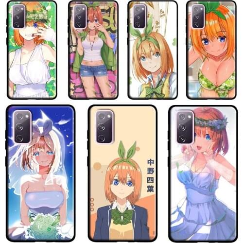 Yotsuba Nakano The Quintessential Quintuplets For Samsung Galaxy Note 20 Ultra Note 10 Plus S20 FE S8 S9 S10 Plus S21 Ultra Case