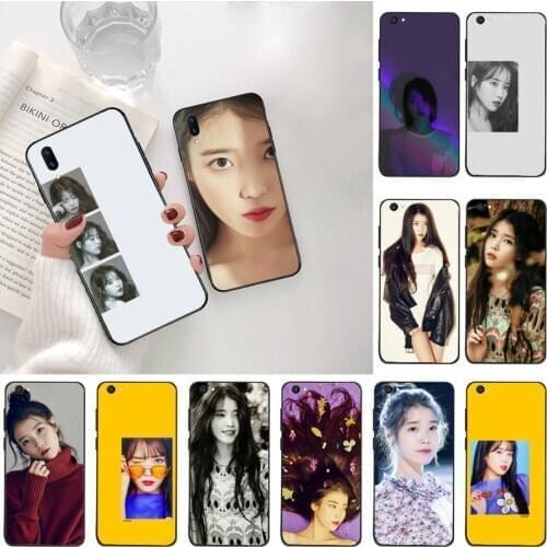 YJZFDYRM IU Lee Ji Eun DIY phone Case cover Shell For Vivo Y91c Y17 Y51 Y67 Y55 Y93 Y81S Y19 V17 vivos5