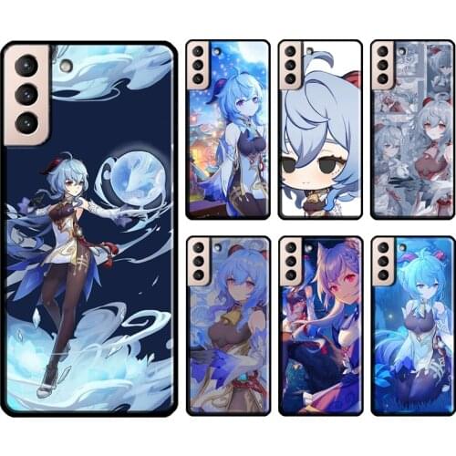 Ganyu Genshin Impact Phone Cover For Samsung Galaxy S21 S20 Ultra Note 20 Note 10 S8 S9 S10 Plus S20 FE Case