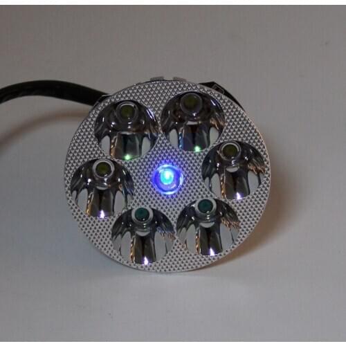 DC12-85V Motorcycle LED Headlight Far Near Light Electric Car Built-in Spotlight 1XCF