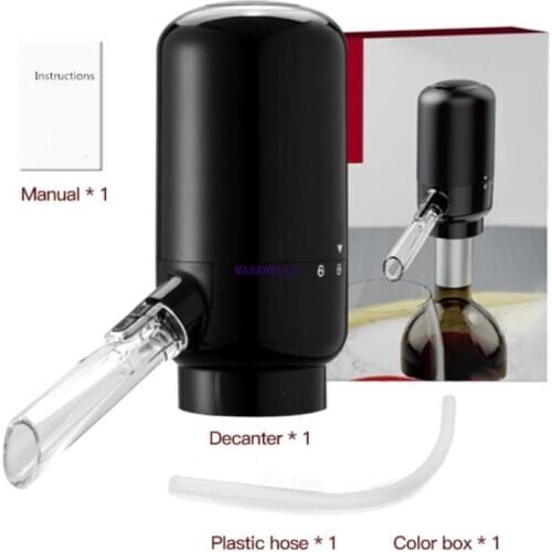 Electric wine dispenser, automatic decanter, quick decanter, smart pourer, 2 in 1 aerator, for bar kitchen tools