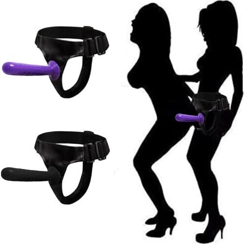 Dildo Vibrator Strap On Double Vibrating Penis for Women with Harness Belt Dildos for Lesbian Adult Sex Toys