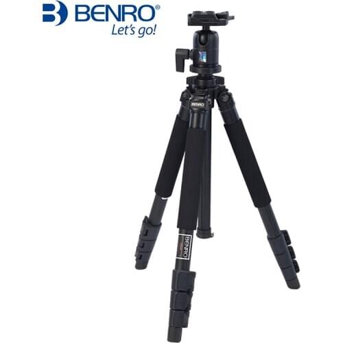 Gopro Benro a550fbh1 Magnesium alloy tripod Urban spirit portable Lightweight tripod BH head camera tripod set free shipping