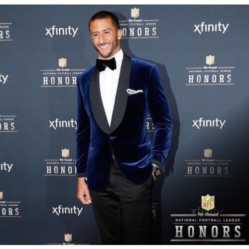 Handsome Groomsmen Velvet Groom Tuxedos Mens Wedding Dress Man Jacket Blazer Prom Dinner (Jacket+Pants+Tie) A02