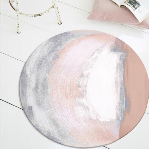 Nordic Retro Ethnic Mandala Round Mat Round Tapete For Living Room Bedroom Home Decor Carpet Rug Children Kids Soft Play Mat