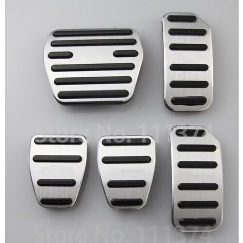 Aluminum Alloy Gas Brake Pedal For Nissan Note E12 E-power Leaf 2018 2019 2020 Accelerator AT Non-Slip pedals kit Accessories