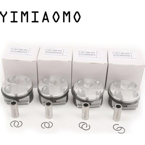 Piston Assembly 11257576975 For BMW MINI R57 CLUBMAN R55 COUNTRYMAN R60 COUPE R58 ROADSTER R59 PACEMAN R61 N12B16A/N16B16A 1.6T