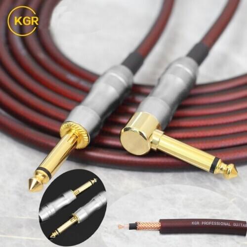 KGR electric guitar wire cable instrument Silence piano keyboard drum noise reduction shield Audio Line