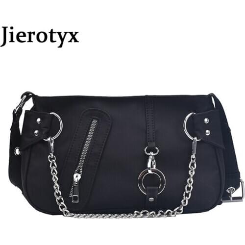 JIEROTYX Luxury Fashion Shoulder Bags For Women Chain Strap Casual Shoulder Bags Women Small Square Crossbody Bag 2020 Sac