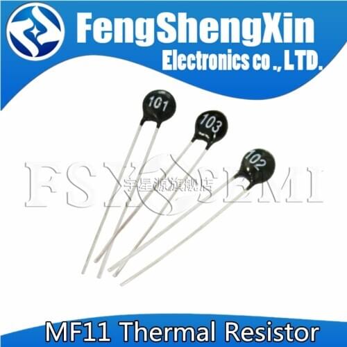 20pcs MF11 Thermal Resistor NTC 47R 50R 100R 101 150R 151 200R 201 300R 301 470R 471 500R 501 680R 681 820R 821 1K 102 2K 202