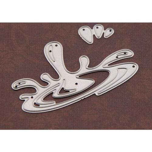Die Cutting dies water droplets metal craft paper die Scrapbooking/DIY Embossing mould Easter New Year
