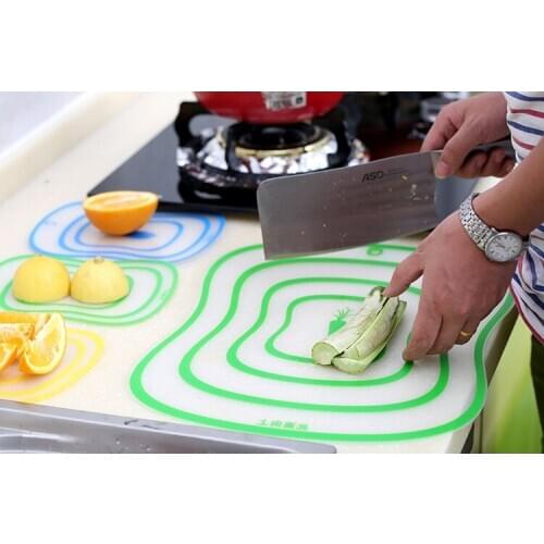 1pcs Plastic Cutting Board Non-slip Frosted Kitchen Cutting Board Vegetable Meat Tools Kitchen Accessories Chopping Board