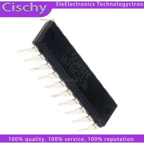 10pcs SN74HC240N 74HC240 DIP-20 new original In Stock