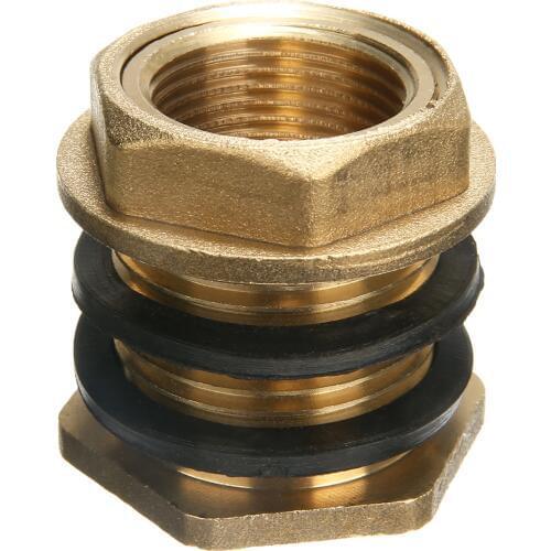 3/4 Inch Female 1Inch Male Soild Brass Water Tank Hose Adapter Replacement Garden Water Connectors