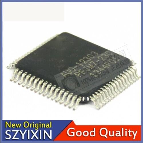 5PCS/Lot New Original AUO-12303 QFP64 LCD SCREEN IC Good Quality